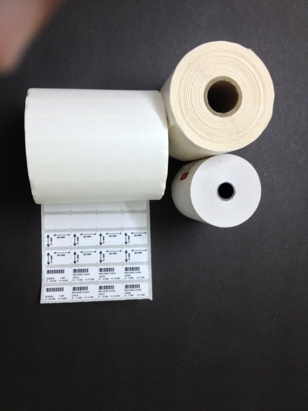 25MM X 14MM LABEL ROLL - 4 UPS