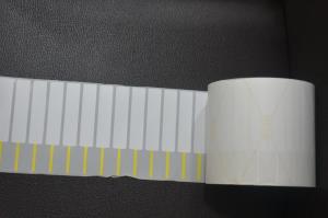 100MM X 15MM JEWELLERY LABEL ROLL(TAIL YELLOW) (3300 Labels / Ro