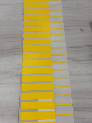 81MM X 12MM JEWELLERY LABEL ROLL (YELLOW)