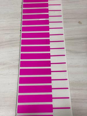 81MM X 12MM JEWELLERY LABELS (PINK)