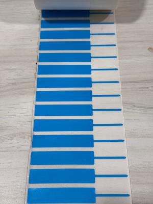 81MM X 12MM JEWELLERY LABEL ROLL (BLUE)
