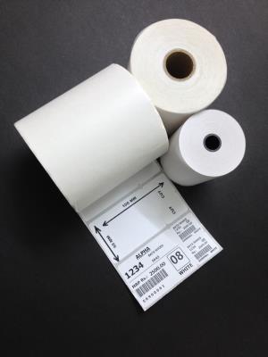 100MM X 50MM LABEL ROLL - 1+2 CUT